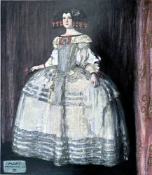 Mary in Velazquez Costume
